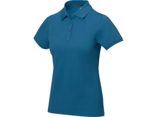 Calgary женская футболка-поло с коротким рукавом, tech blue (деним) (M), арт. 026293303