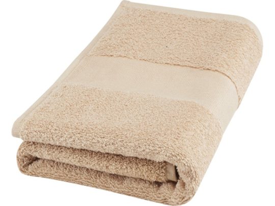 Хлопковое полотенце для ванной Charlotte 50×100 см с плотностью 450 г/м², бежевый, арт. 026601403