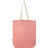 Эко-сумка Rainbow из переработанного хлопка с передним карманом, арт. 026598003