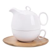 Набор  «Мила»: чайник и чайная пара