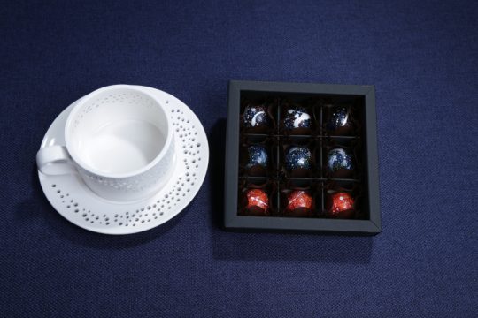 Набор чайная пара, конфеты — Космическое путешествие, арт. BLB-030