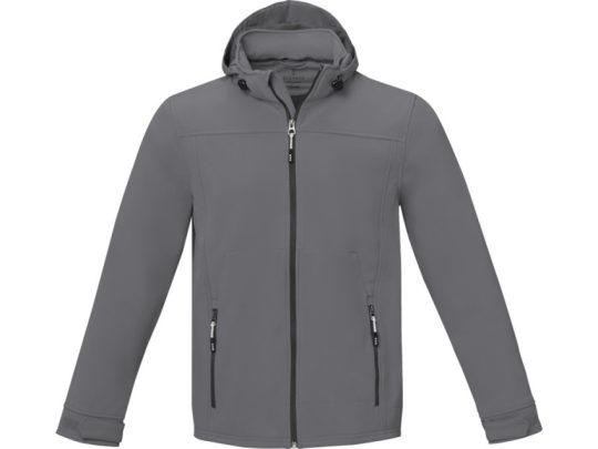 Куртка софтшел Langley мужская, steel grey (L), арт. 026291503