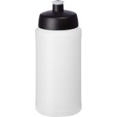 Спортивная бутылка Baseline® Plus объемом 500 мл, белый прозрачный, арт. 026587003