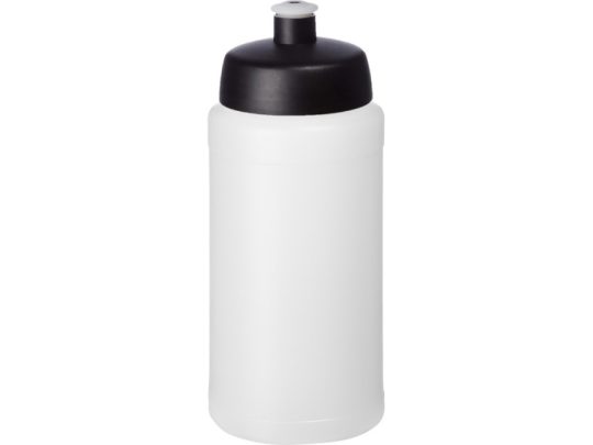 Спортивная бутылка Baseline® Plus объемом 500 мл, белый прозрачный, арт. 026587003