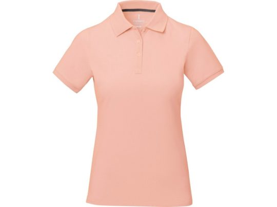 Calgary женская футболка-поло с коротким рукавом, pale blush pink (S), арт. 026293803