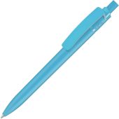 Ручка шариковая пластиковая из RPET RECYCLED PET PEN STEP F, голубой, арт. 026335003
