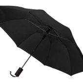 Зонт-полуавтомат Flick, черный, арт. 026569003