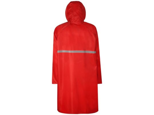 Длиный дождевик Lanai  из полиэстера со светоотражающей тесьмой, красный (XL-2XL), арт. 026340203