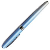 Ручка-роллер Pierre Cardin TENDRESSE, цвет — серебряный и голубой. Упаковка E., арт. 026619203