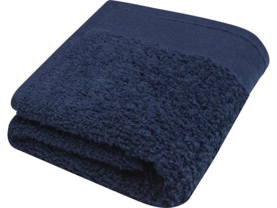 Хлопковое полотенце для ванной Chloe 30×50 см плотностью 550 г/м², темно-синий, арт. 026603003