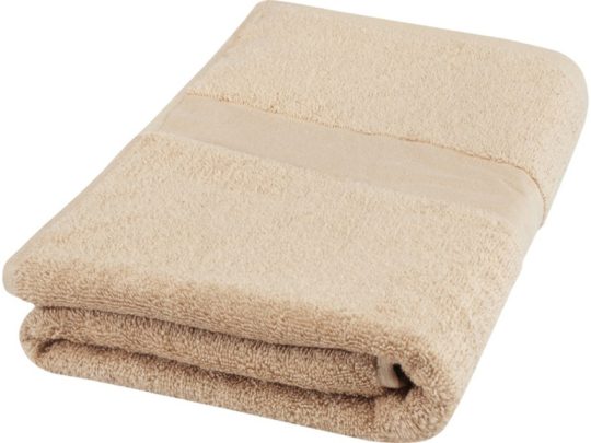 Хлопковое полотенце для ванной Amelia 70×140 см плотностью 450 г/м², бежевый, арт. 026601903