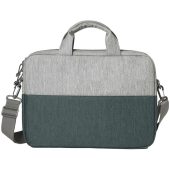 Конференц-сумка BEAM NOTE, серый/зеленый, 39х30х6.5 см, ткань верха:100% полиамид, под-д:100%полиэст