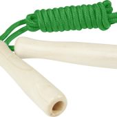 Jake, детская скакалка с деревянными ручками, зеленый лайм, арт. 026309503
