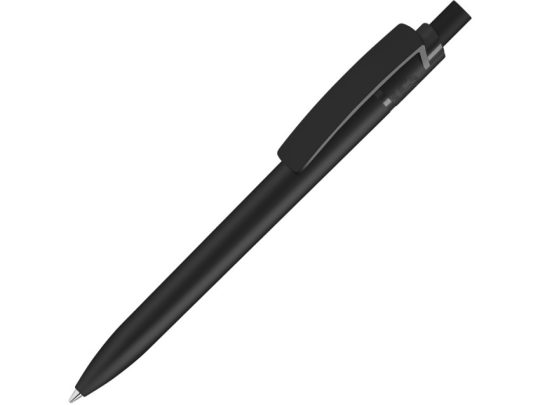Ручка шариковая пластиковая из RPET RECYCLED PET PEN STEP F, черный, арт. 026335503