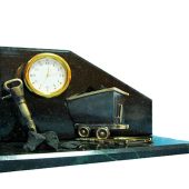 Настольный часы Угольный натюрморт, арт. 026583403