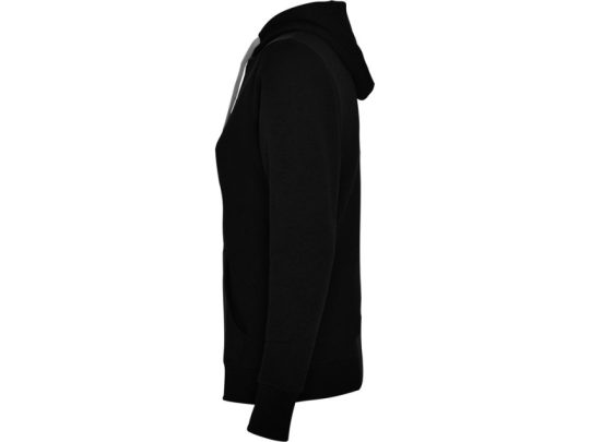 Толстовка с капюшоном Urban женская, черный/серый меланж (XL), арт. 026373703