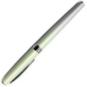 Ручка-роллер Pierre Cardin TENDRESSE, цвет — серебряный и салатовый. Упаковка E., арт. 026619103