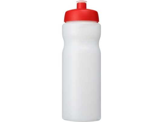 Спортивная бутылка Baseline® Plus объемом 650 мл, белый прозрачный, арт. 026588003