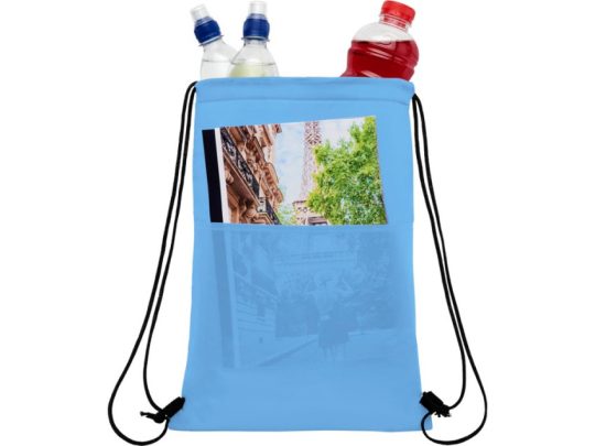 Сумка-холодильник Oriole на шнуровке на 12 банок, синий, арт. 026301003