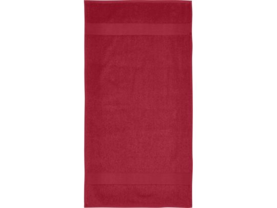 Хлопковое полотенце для ванной Charlotte 50×100 см с плотностью 450 г/м², красный, арт. 026601503