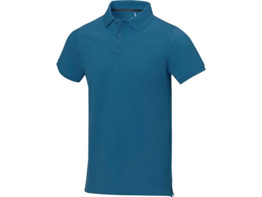 Calgary мужская футболка-поло с коротким рукавом, tech blue (S), арт. 026292003