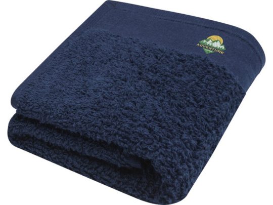 Хлопковое полотенце для ванной Chloe 30×50 см плотностью 550 г/м², темно-синий, арт. 026603003