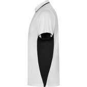 Рубашка поло Montmelo мужская с длинным рукавом, белый/черный (2XL), арт. 026325403