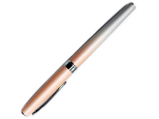 Ручка-роллер Pierre Cardin TENDRESSE, цвет — серебряный и пудровый. Упаковка E., арт. 026618903