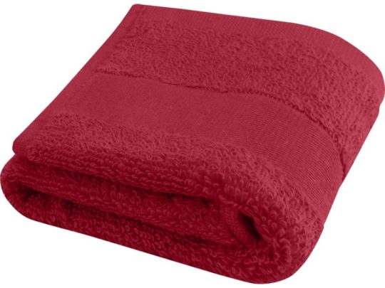 Хлопковое полотенце для ванной Sophia 30×50 см плотностью 450 г/м², красный, арт. 026601003