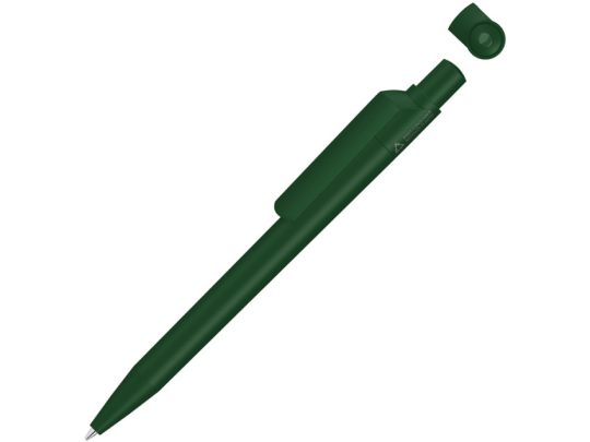 Ручка шариковая из переработанного пластика с матовым покрытием ON TOP RECY, зеленый, арт. 026336203