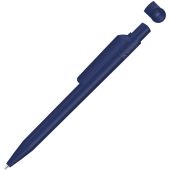Ручка шариковая из переработанного пластика с матовым покрытием ON TOP RECY, синий, арт. 026336103