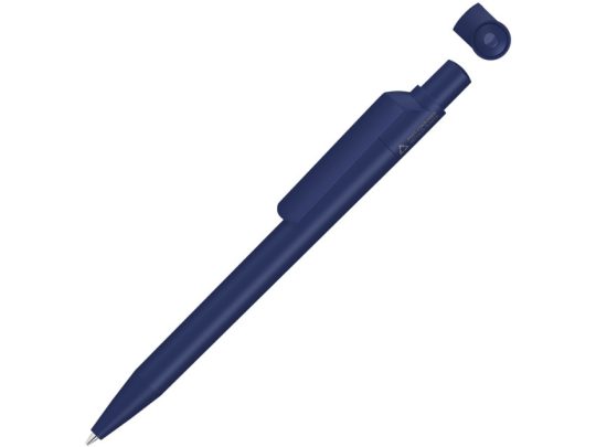 Ручка шариковая из переработанного пластика с матовым покрытием ON TOP RECY, синий, арт. 026336103