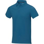 Calgary мужская футболка-поло с коротким рукавом, tech blue (M), арт. 026292103