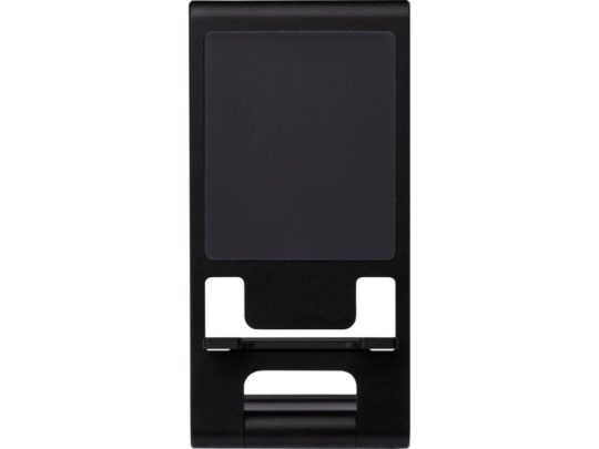 Тонкая алюминиевая подставка для телефона Rise, черный, арт. 026590003