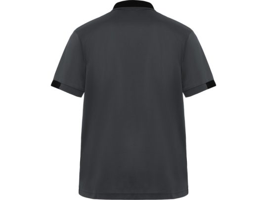Рубашка поло Samurai, свинцовый/черный (2XL), арт. 026772003