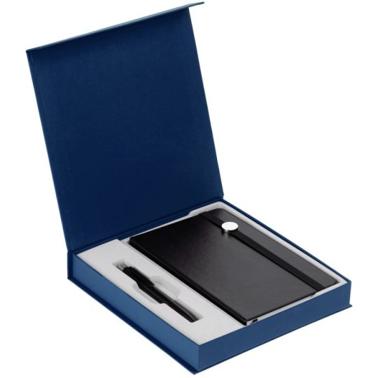Коробка Arbor под ежедневник и ручку, синяя