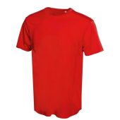 Мужская спортивная футболка Turin из комбинируемых материалов, красный (2XL), арт. 026709203