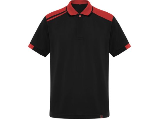 Рубашка поло Samurai, черный/красный (2XL), арт. 026770803