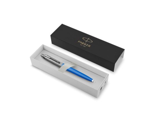Шариковая ручка Parker Jotter Originals Blue Chrom CT, стержень: M blue в подарочной упаковке, арт. 026725903