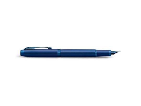 Перьевая ручка Parker IM Monochrome Blue, перо:F, цвет чернил: blue, в подарочной упаковке., арт. 026726403
