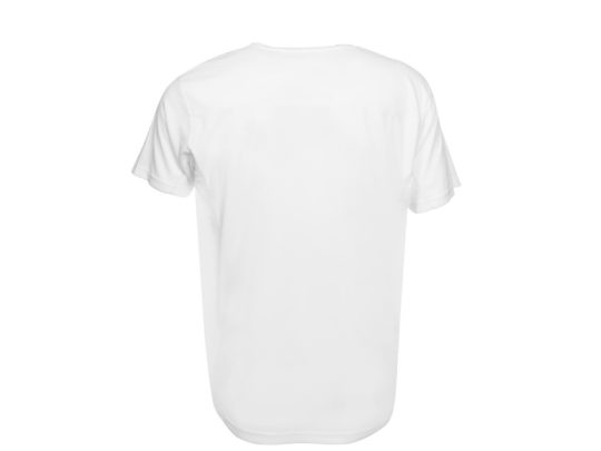 Мужская спортивная футболка Turin из комбинируемых материалов, белый (XL), арт. 026708603
