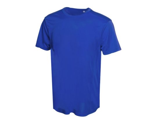 Мужская спортивная футболка Turin из комбинируемых материалов, классический синий (L), арт. 026709503
