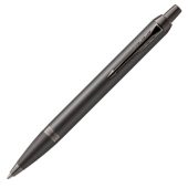 Шариковая ручка Parker IM Monochrome Black, стержень:M, цвет чернил: blue, в подарочной упаковке., арт. 026726303