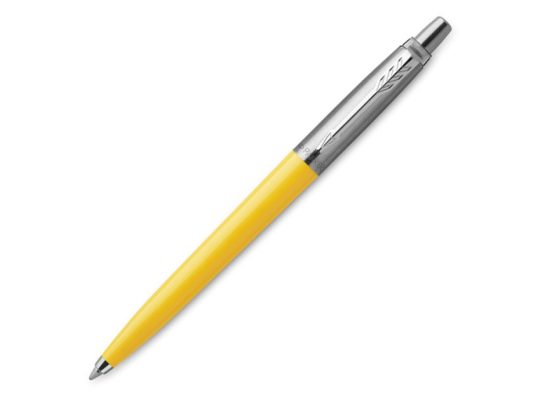 Шариковая ручка Parker Jotter Originals Yellow Chrome CT, стержень: M blue в подарочной упаковке, арт. 026726003