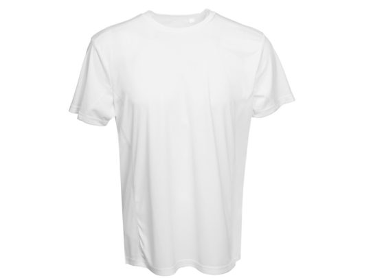 Мужская спортивная футболка Turin из комбинируемых материалов, белый (2XL), арт. 026708703