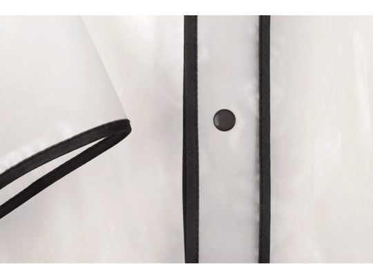 Дождевик Providence, прозрачный/черный с чехлом (XS-S), арт. 026664703