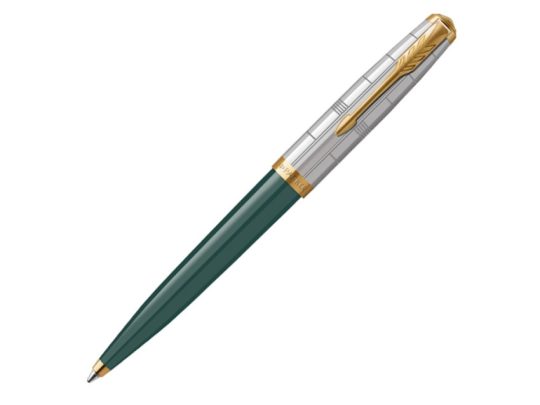 Ручка шариковая Parker 51 Premium Forest Green GT, арт. 026724403