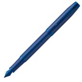 Перьевая ручка Parker IM Monochrome Blue, перо:F, цвет чернил: blue, в подарочной упаковке., арт. 026726403