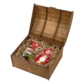 Подарочный набор: чайная пара, варенье из ели и мяты, арт. 026690203