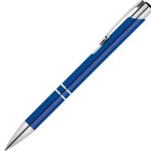 BETA. Алюминиевая шариковая ручка, Королевский синий, арт. 026699703